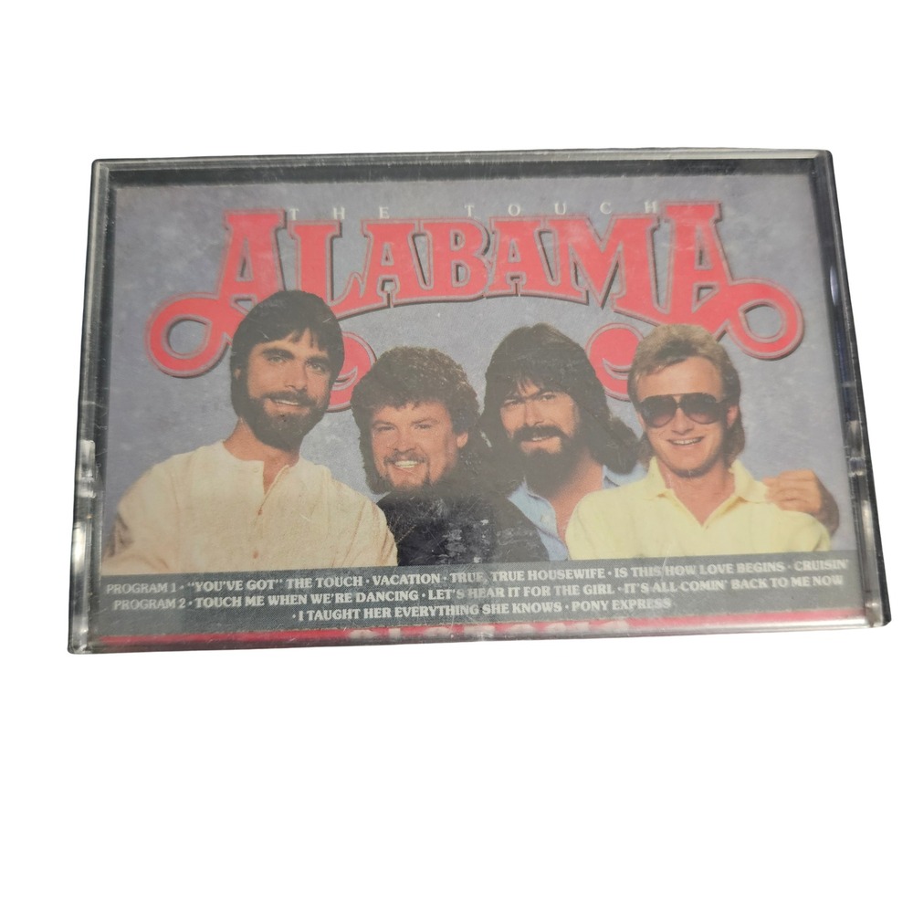 Alabama‎ The Touch Cassette Tape 1986 Country Music Vintage
